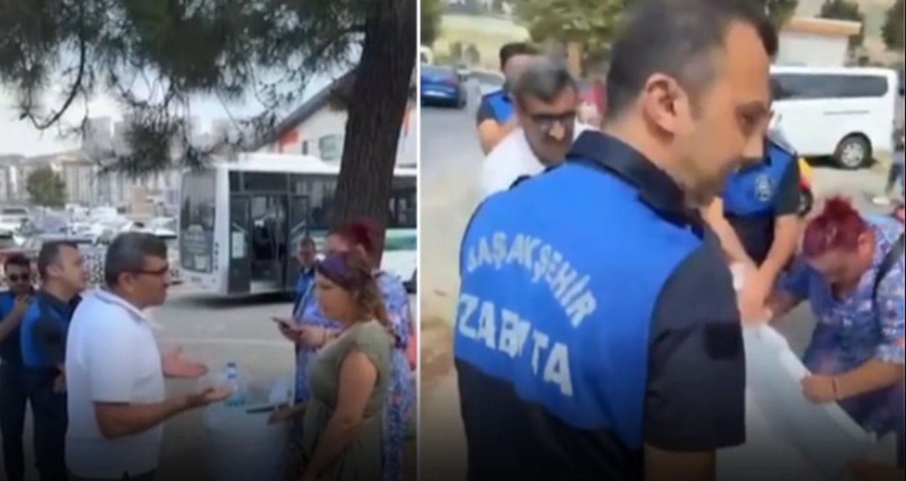 AKP’li belediyenin zabıta ekipleri vatandaşı tartakladı