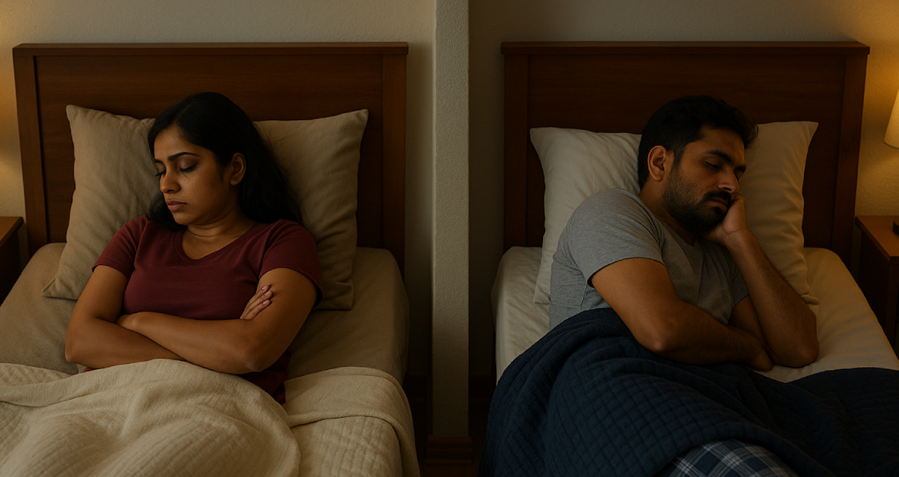 Yeni evli Hintliler bu yüzden ayrı ayrı evlerde kalıyorlarmış