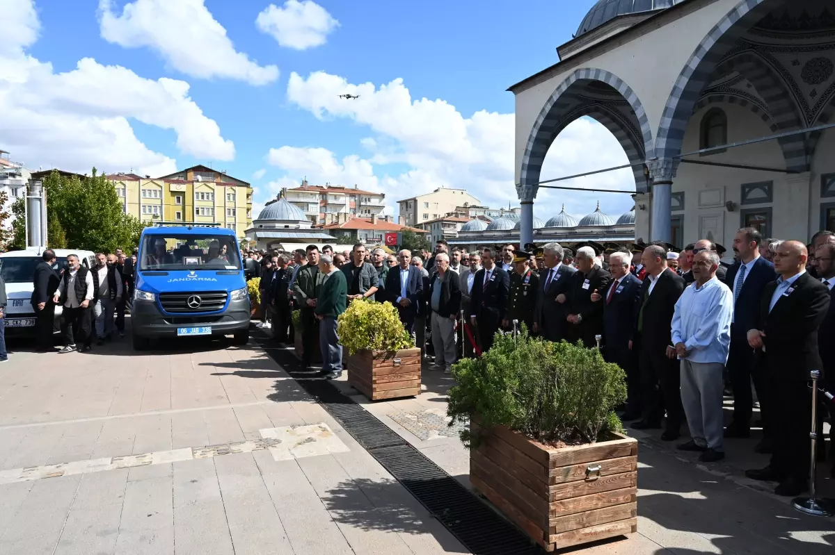 Aksaray’da şehit olan jandarma için Kırıkkale’de cenaze töreni düzenlendi