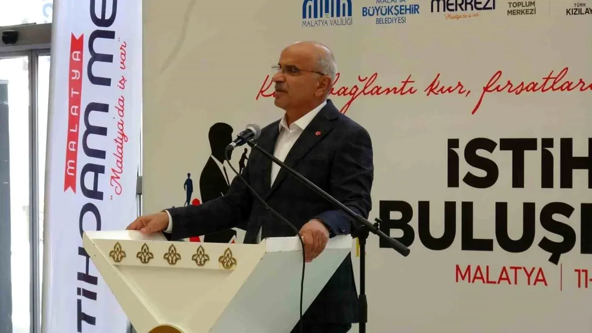 Malatya’da İstihdam Fuarı Açıldı
