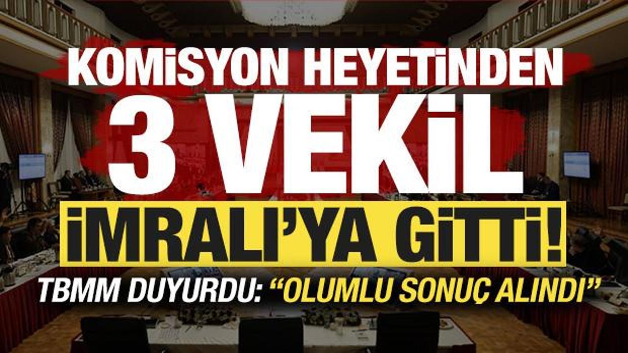 Son dakika: Komisyon heyeti İmralı’ya gitti!