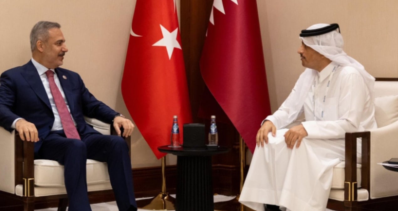 Bakan Fidan, Katar Başbakanı Al Sani ile görüştü