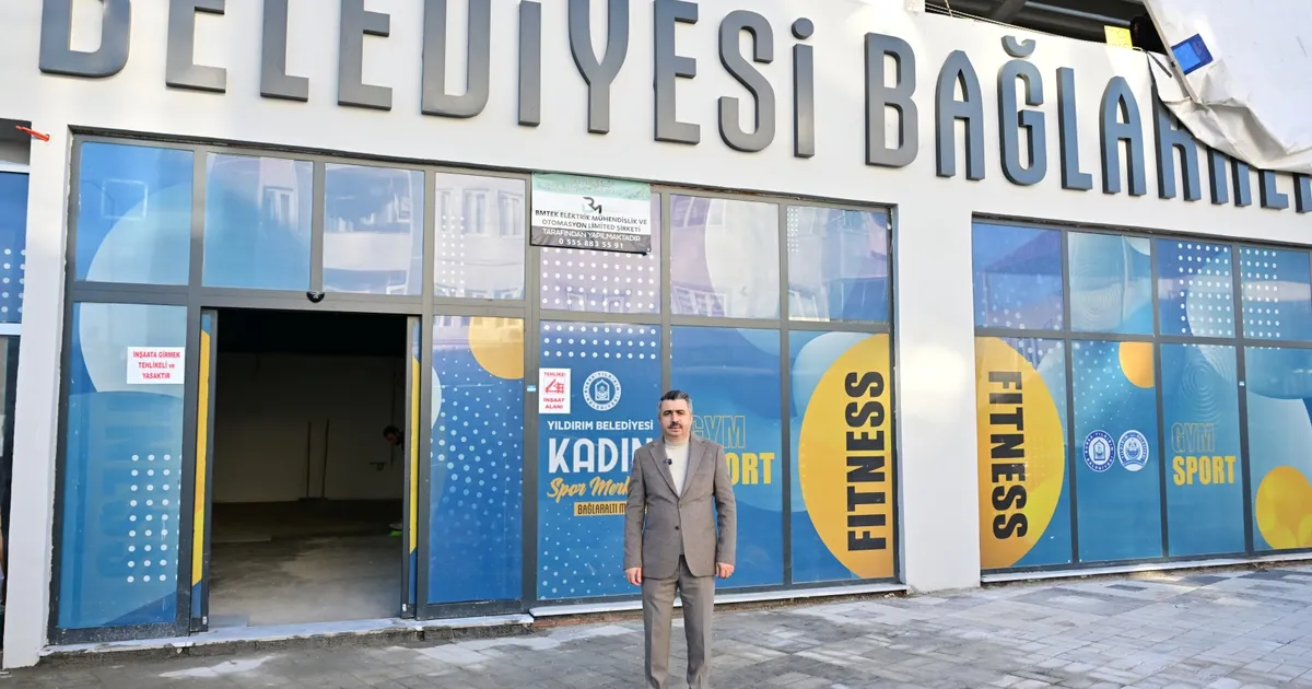 Bursa Yıldırım’da kadınlara yeni spor merkezi