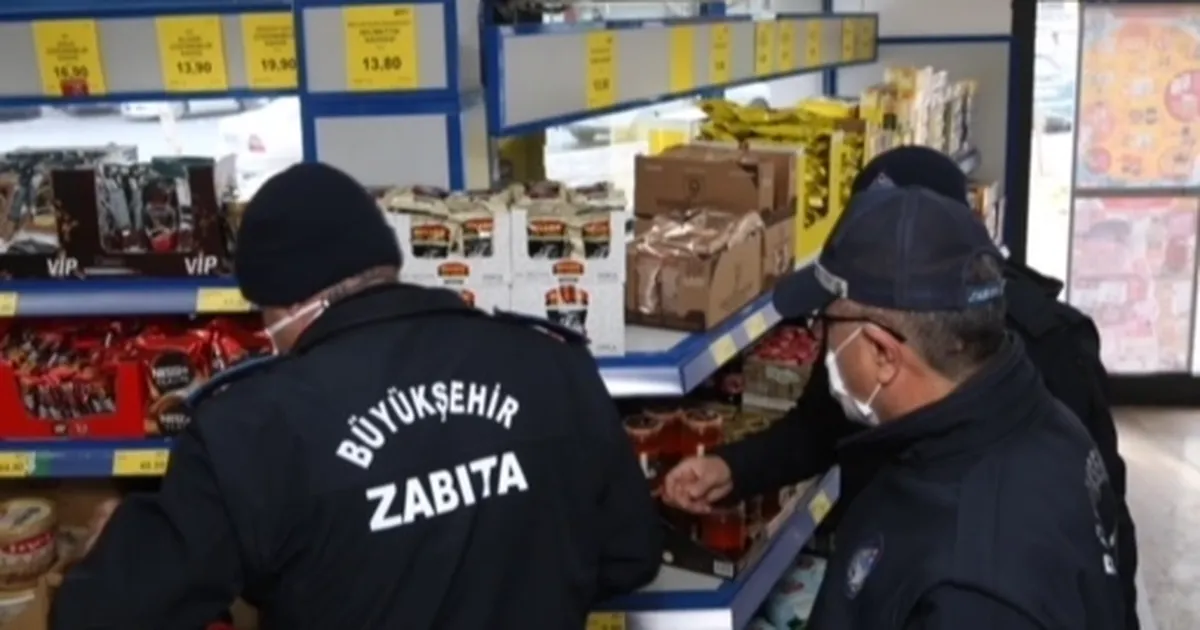 Kayseri zabıtasından sıkı denetim