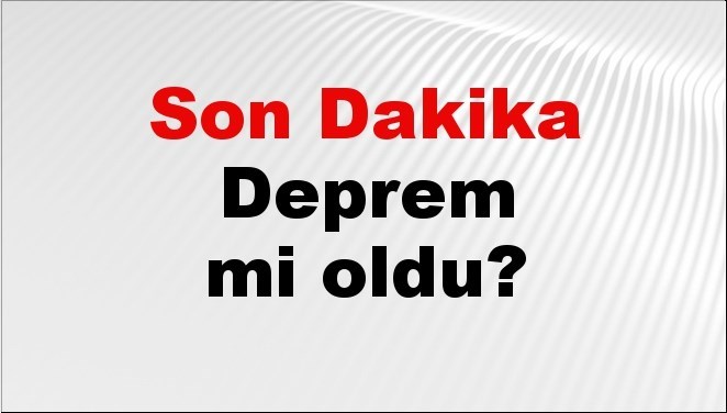 Son dakika Hatay’da deprem mi oldu? Az önce deprem Hatay’da nerede oldu? Hatay deprem Kandilli ve AFAD son depremler listesi 15 Aralık 2025