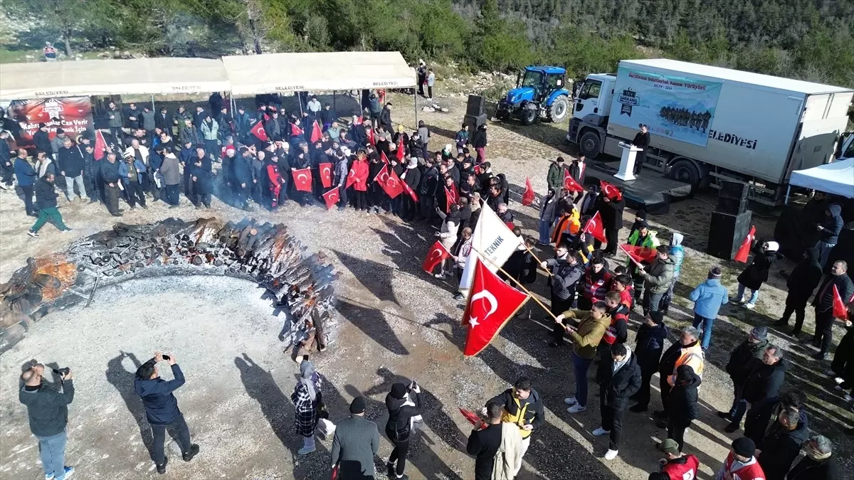 Hatay’da Sarıkamış şehitleri anısına yürüyüş düzenlendi