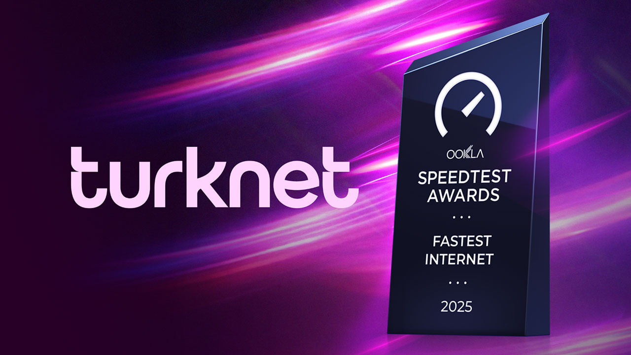 Speedtest’in 2025 son altı aylık verilerine göre: Turknet "Türkiye’nin En Hızlı İnterneti"