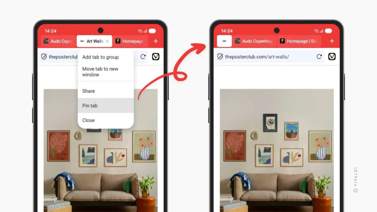 Vivaldi 7.8 mobil için yayınlandı: Android ve iOS’e yeni özellikler