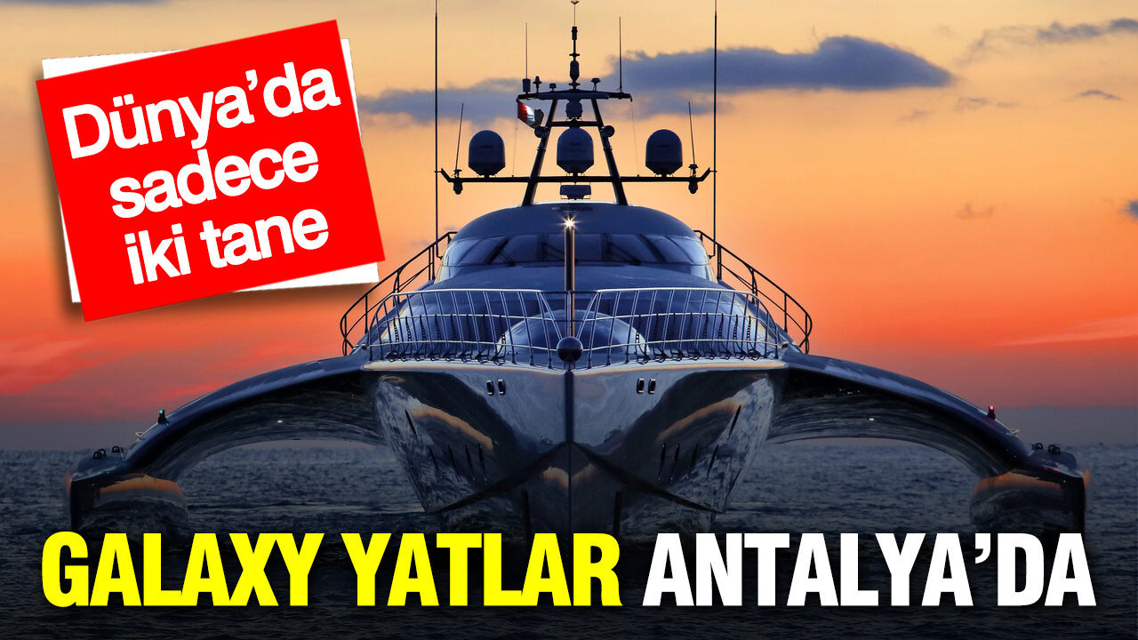 Uzay Mekiği Tasarımı Galaxy Yatlar Antalya’da: Sadece İki Tane Dünyada