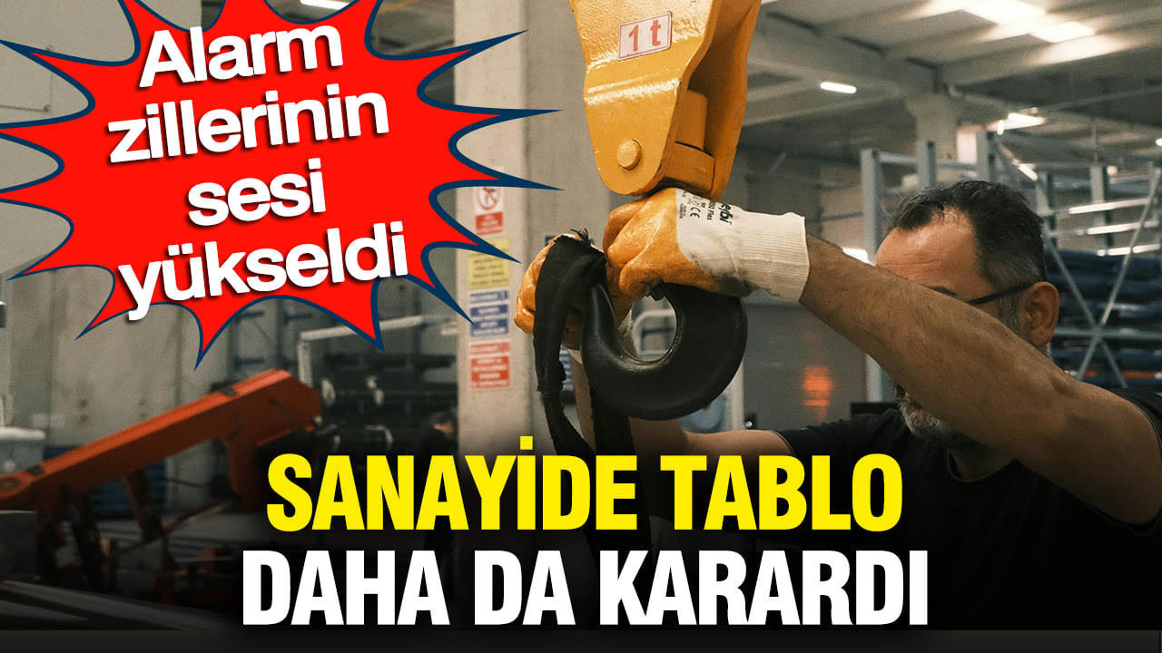 Sanayi Sektöründe Karanlık Görünümler: Endişe Verici Veriler Ortaya Çıkıyor